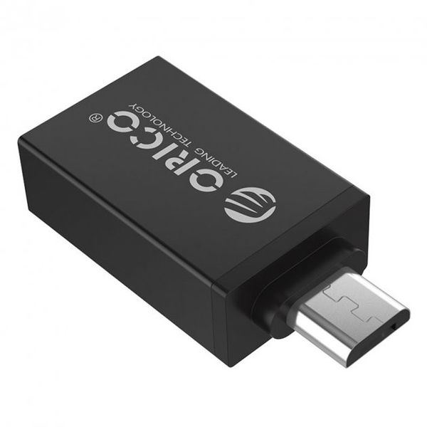 Адаптер Orico OTG Micro USB to USB 3.0 Black (CBT-UM01-BK) 399 фото