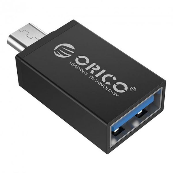 Адаптер Orico OTG Micro USB to USB 3.0 Black (CBT-UM01-BK) 399 фото