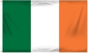 Прапор Ірландії 90x150см Flag of Ireland 483 фото
