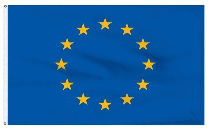 Прапор Європейського Союзу 90x150см. European union 15 фото Прапор Європейського Союзу 90x150см. European union 15 фото
