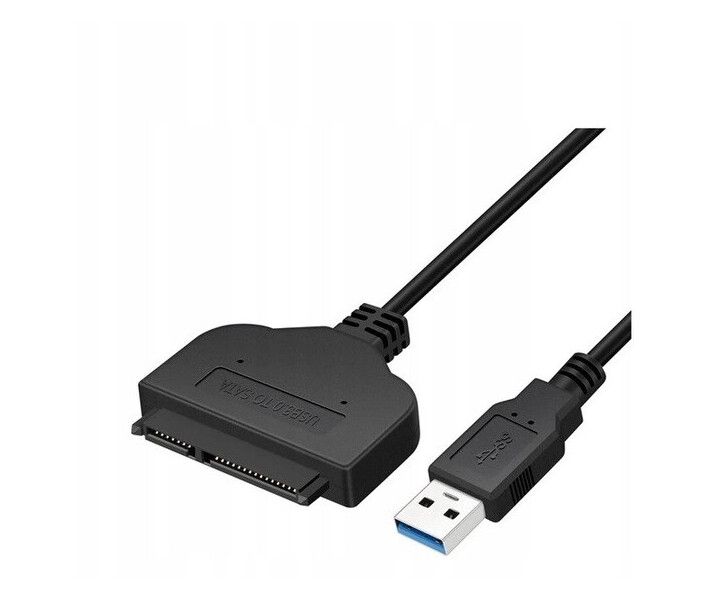 Адаптер USB 2.0 на SATA 2.5" для HDD и SSD дисков (7Pin + 15Pin) 4 фото