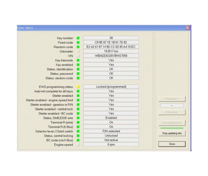 Діагностичний сканер BMW Scanner 1.4.0 OBD2 для діагностики BMW 106 фото