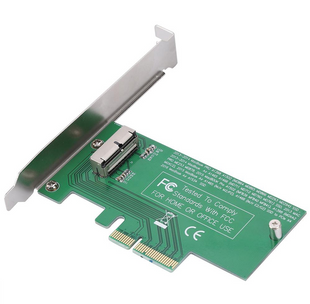 Адаптер PCIe X4 Apple SSD MacBook Air (STLab) 209 фото