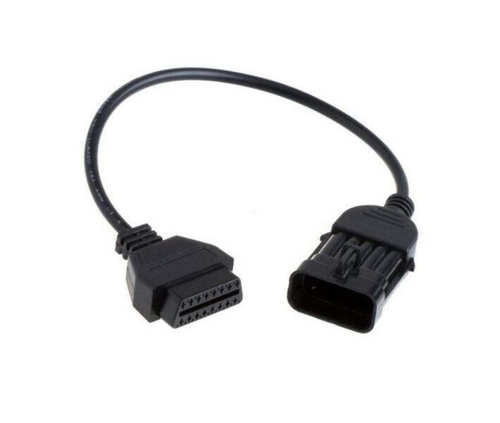 Перехідник OPEL 10pin на 16pin OBD2 тато (CXU4001) 114 фото