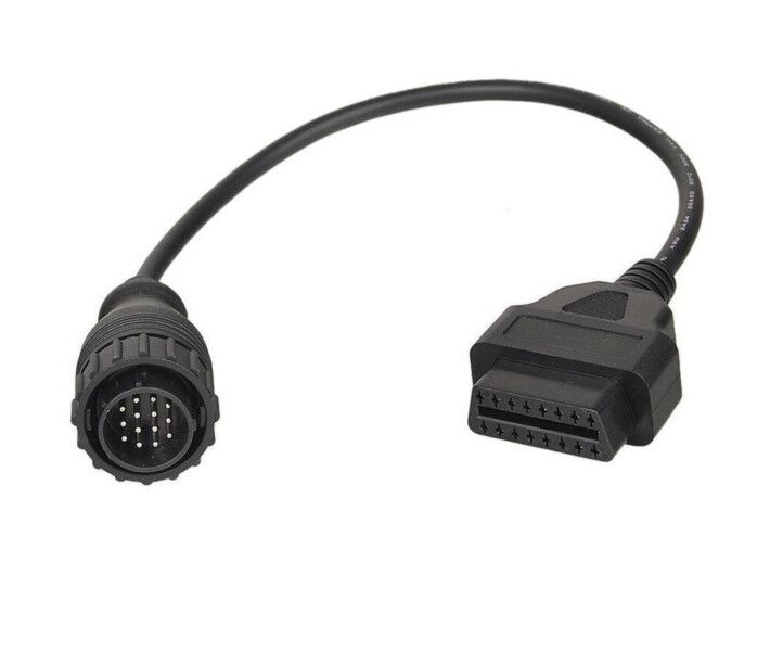 Перехідник c OBD2 16-pin на 14-pin тато MB Sprinter, VW LT, SsangYong (CXU46301) 117 фото