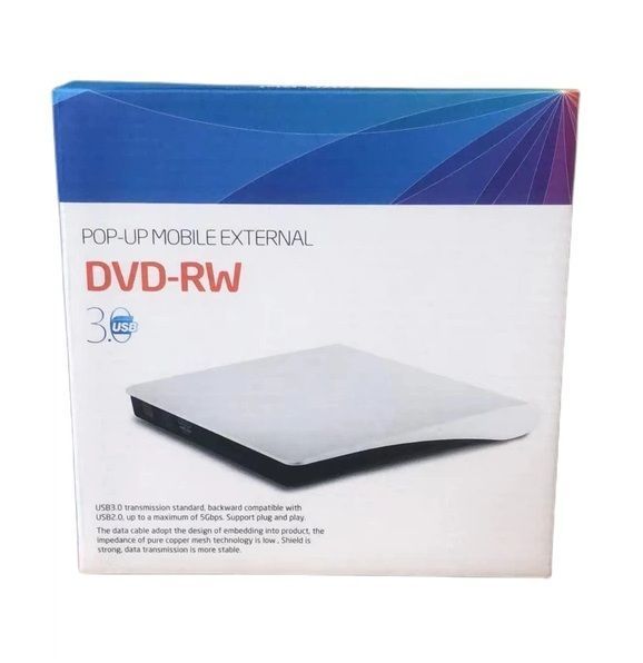 Зовнішній оптичний привід Grand-X DVD±RW портативний дисковод USB 3.0 White copy_347 фото Зовнішній оптичний привід Grand-X DVD±RW портативний дисковод USB 3.0 White copy_347 фото