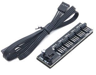 Сплітер розгалужувач Deepcool FH-014 4 кулера 4 pin Fan Hub 275 фото