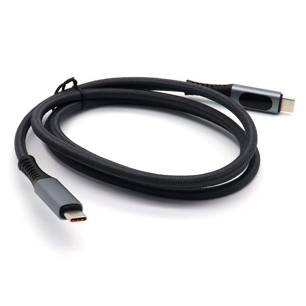 Кабель USB-С 4.0 Thunderbolt 3/4 PD с дисплеем, быстрая зарядка до 240W, 8K 60Ghz, скорость 40Gbps (С чипом E-mark) 480 фото