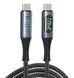 Кабель USB-С 4.0 Thunderbolt 3/4 PD з дисплеєм, швидка зарядка до 240W, 8K 60Ghz, швидкість 40Gbps (З чіпом E-mark) 480 фото 1